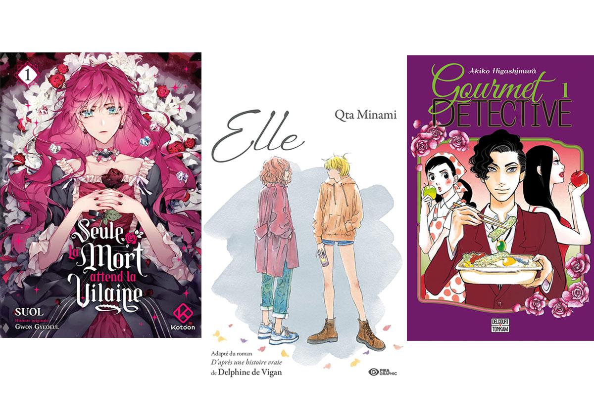 Conseils de lecture Manga et Webtoon romance à lire en février