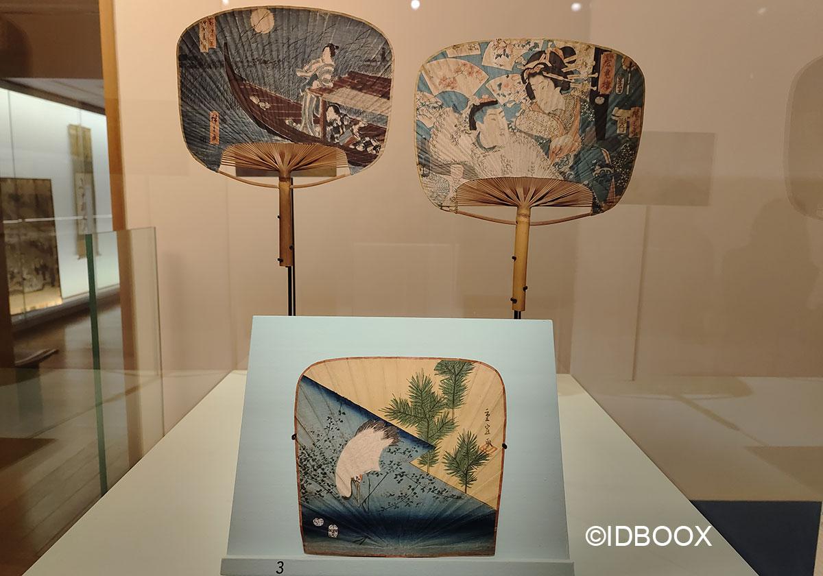 Découverte en images et en vidéo de l'expo Musée Guimet - Hiroshige et l'évantail