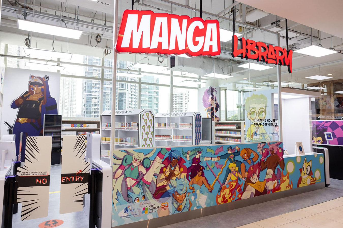 bibliotheque manga singapour