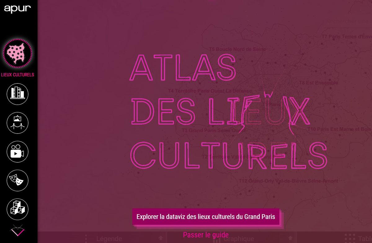 Atlas des lieux culturels du Grand Paris 