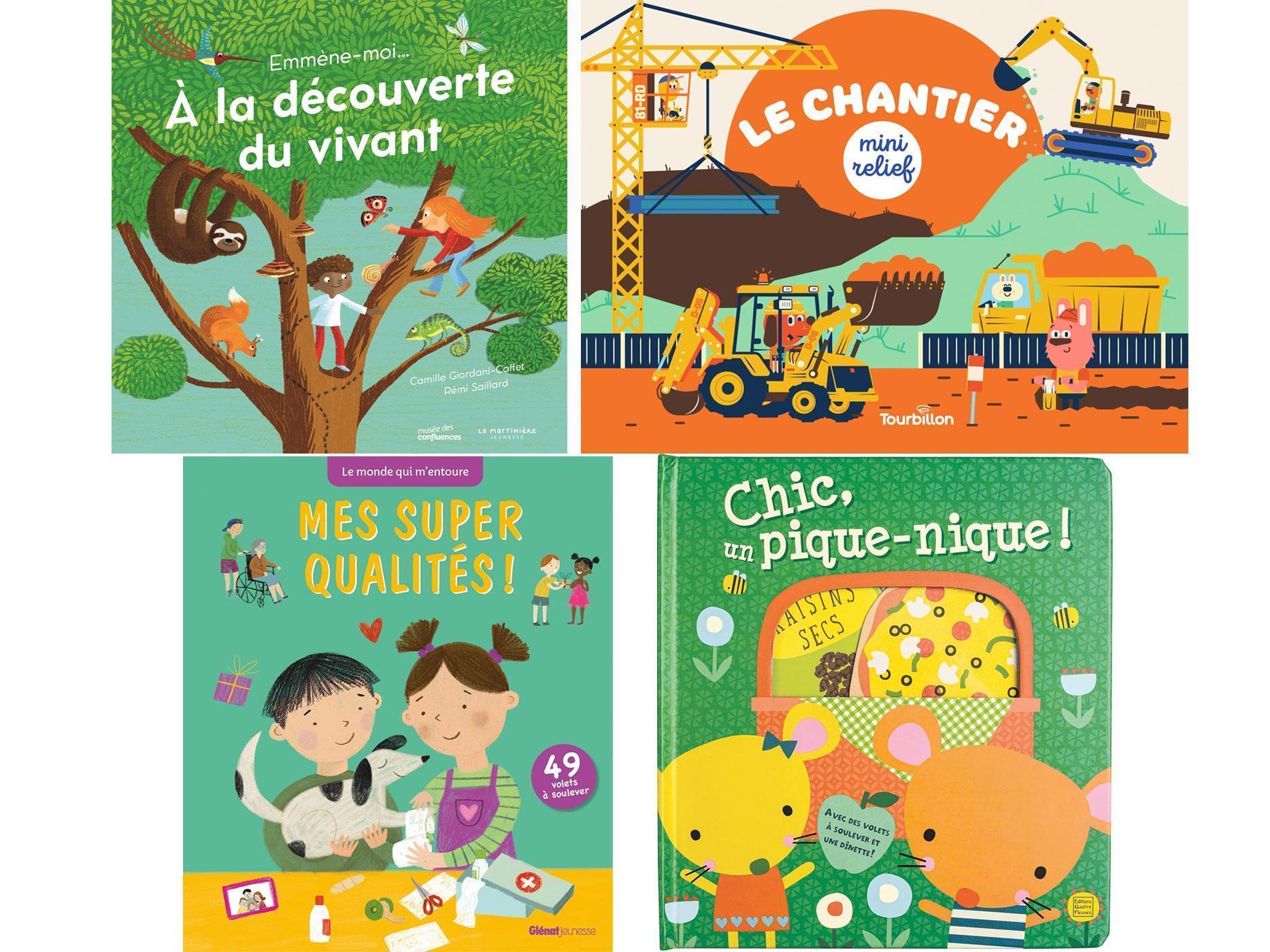 4 livres pour les enfants pour découvrir en s'amusant