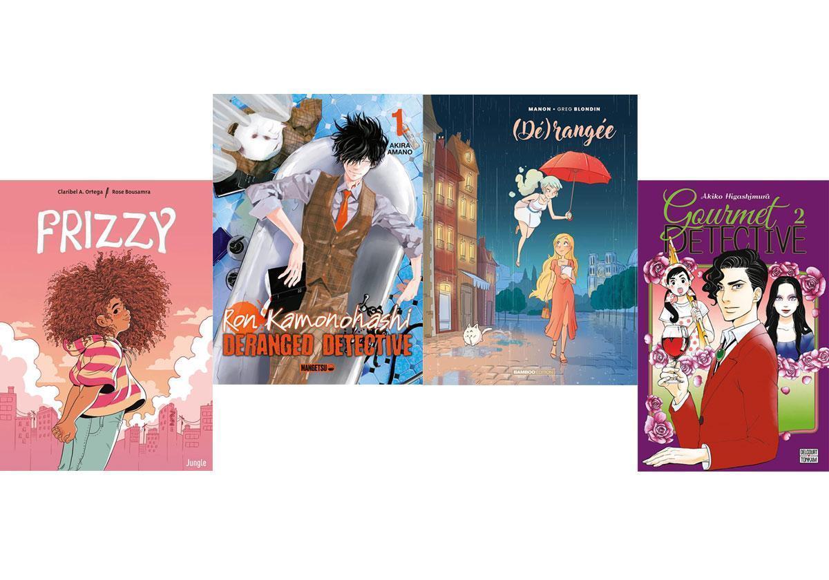 Conseils de lecture - 4 BD et manga à lire ce week-end