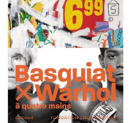 basquiat x warhol catalogue expo.