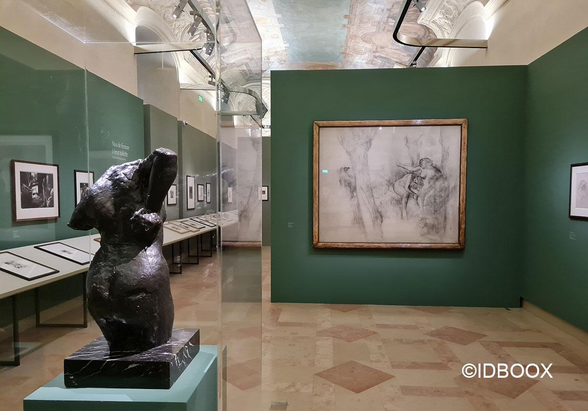 Expo Degas en noir et blanc à la BNF Richelieu