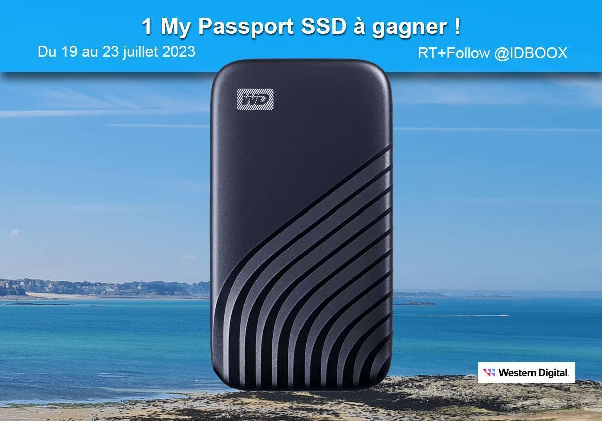 Jeu concours - 1 SSD My Passport 500Go à gagner