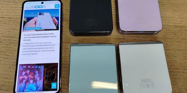 black friday des prix fous sur Samsung galaxy Z flip 5 et Galaxy Z Fold 5