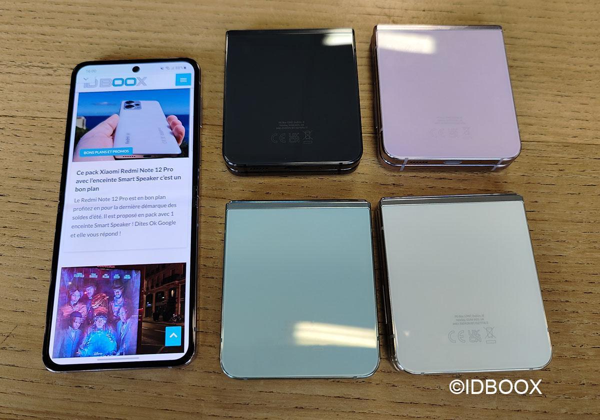 Toutes les couleurs des Galaxy Z Flip 6 et Galaxy Z Fold 6 