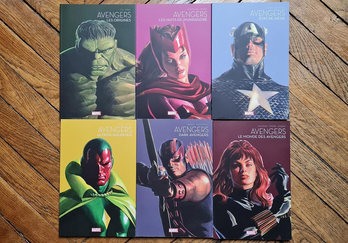 Une collection de Comics pas cher pour retracer l'histoire des Avengers depuis 60 ans