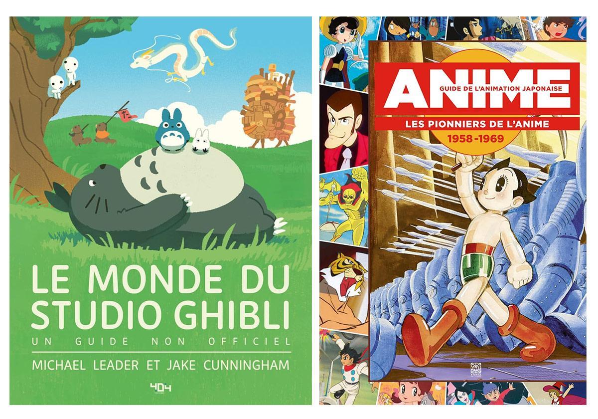 Conseils de lecture - 2 livres pour tout savoir sur le Studio Ghibli et les animés japonais entre 1958 et 1969 