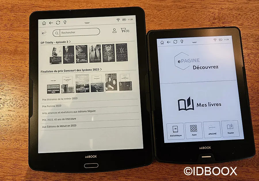 Inkbook Calypso Plus et Focus – 2 liseuses lancées par ePagine et les librairies indépendantes