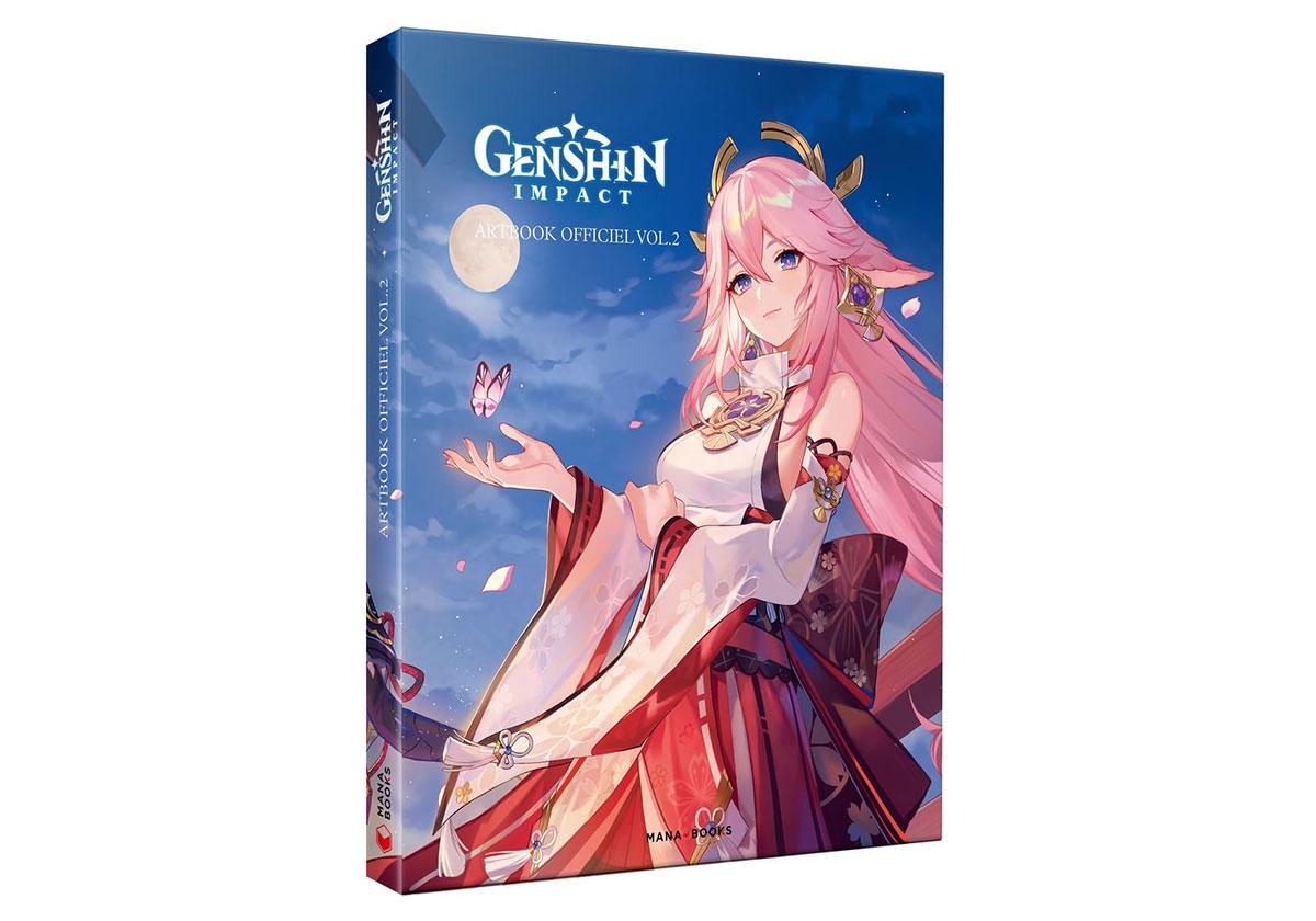 Genshin Impact - L’Artbook officiel volume 2 un nouveau voyage envoutant dans le monde de Teyvat