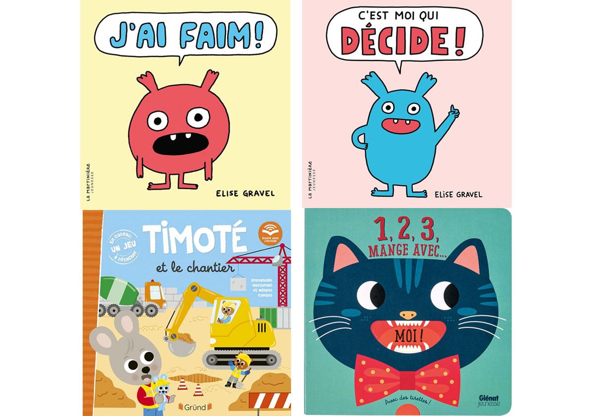 Une sélection de livres pour apprendre pour les enfants à partir de 2 ans