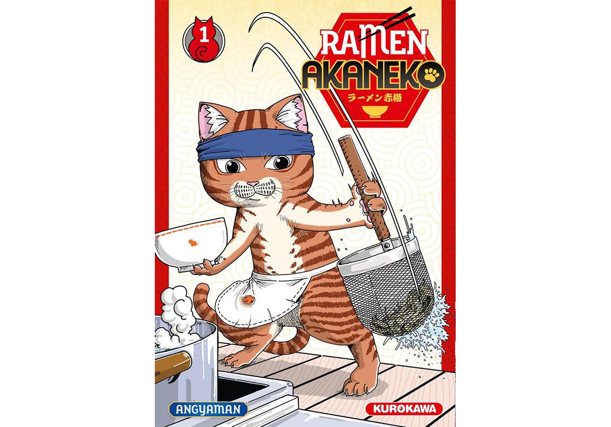 Ramen Akaneko Tome 1 - Un manga feel good avec des chats qui tiennent un restaurant