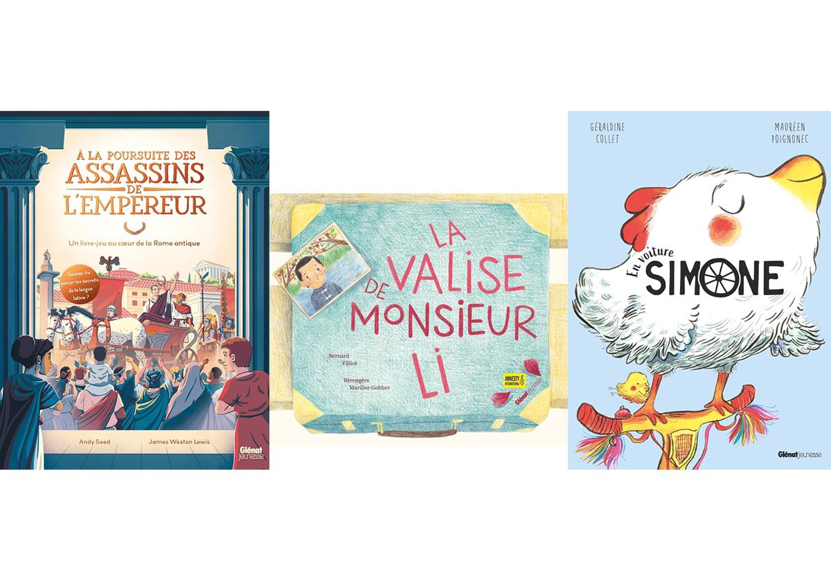 Une sélection de trois livres pour les enfants pour apprendre et se divertir 