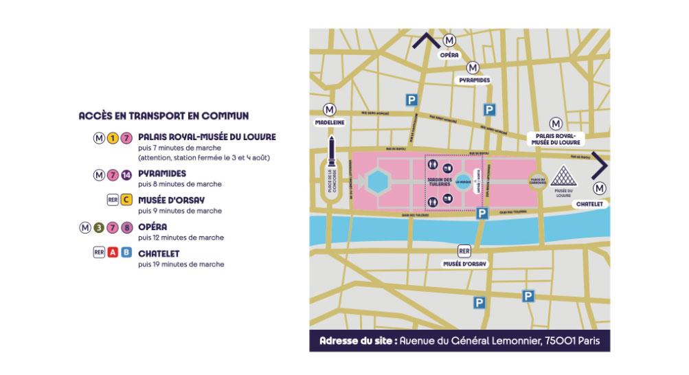 comment voir la vasque olympique JO 2024