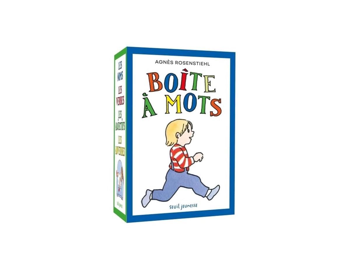Agnès Rosenstiehl, célèbre pour ses œuvres jeunesse, nous enchante une fois de plus avec "La Boîte à Mots" Agnès Rosenstiehl, célèbre pour ses œuvres jeunesse, nous enchante une fois de plus avec "La Boîte à Mots"