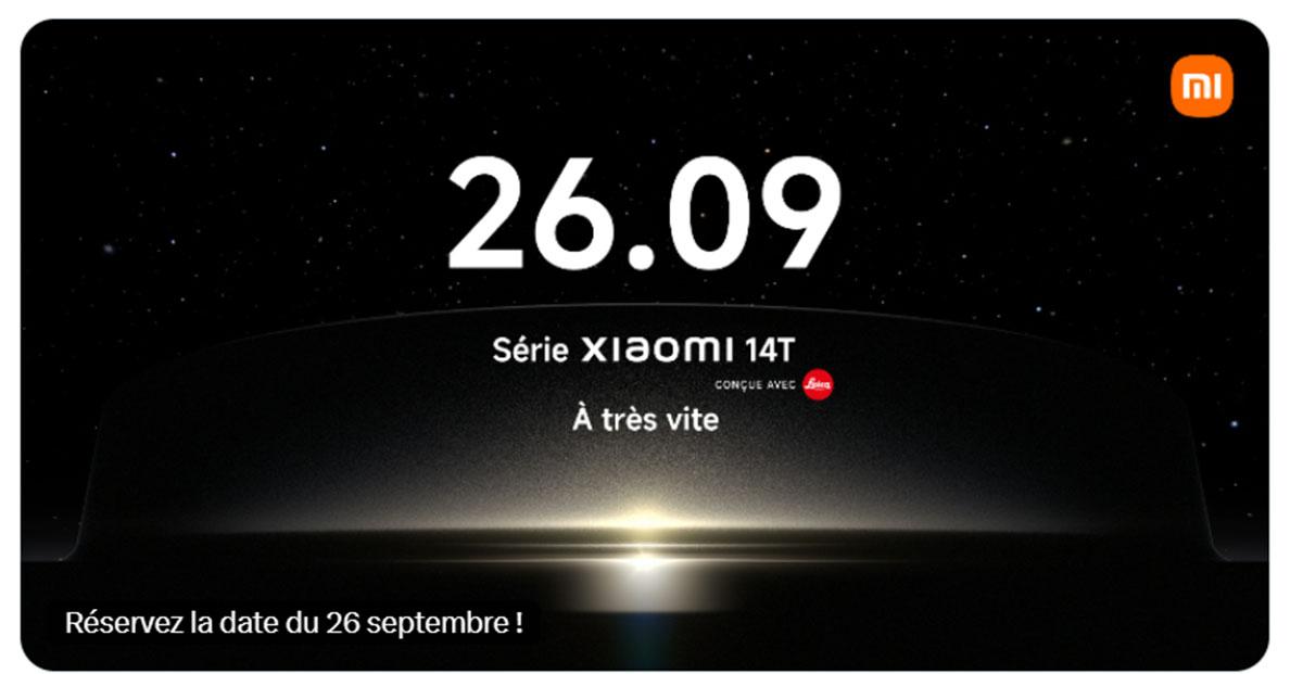 lancement xiaomi 14 T
