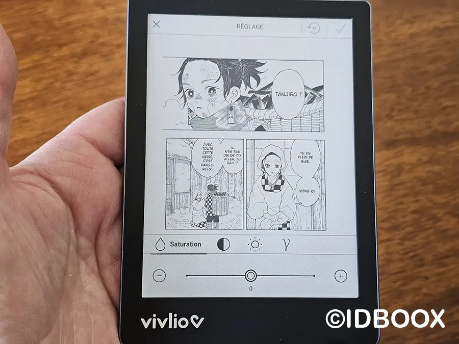 Vivlio Light HD Color test