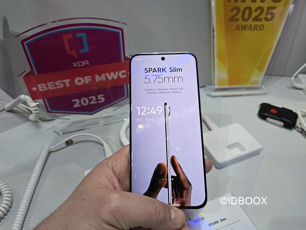Tecno Spark Slim le smartphone le plus fin au monde à découvrir en vidéo