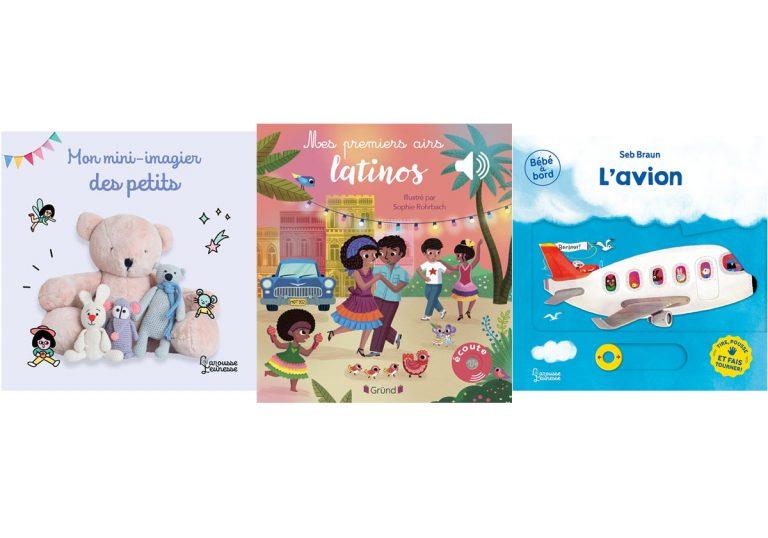 Trois livres rigolos pour les enfants dès 1 an