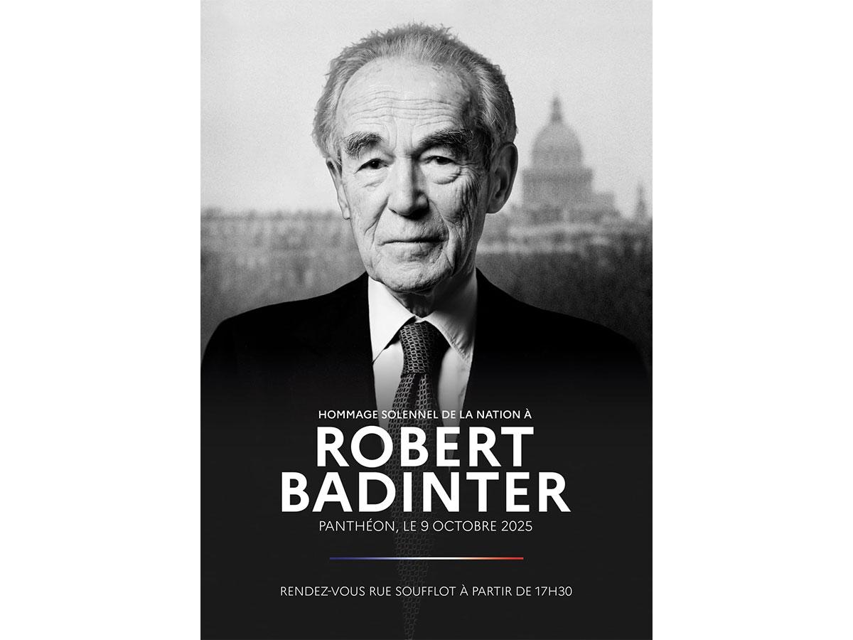 Robert Badinter au Panthéon