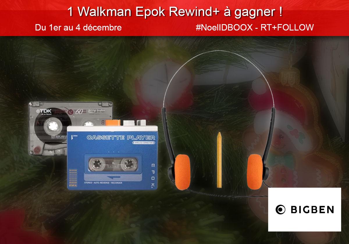 Un walkman BigBen Epok Rewind+ à gagner sur idboox.com