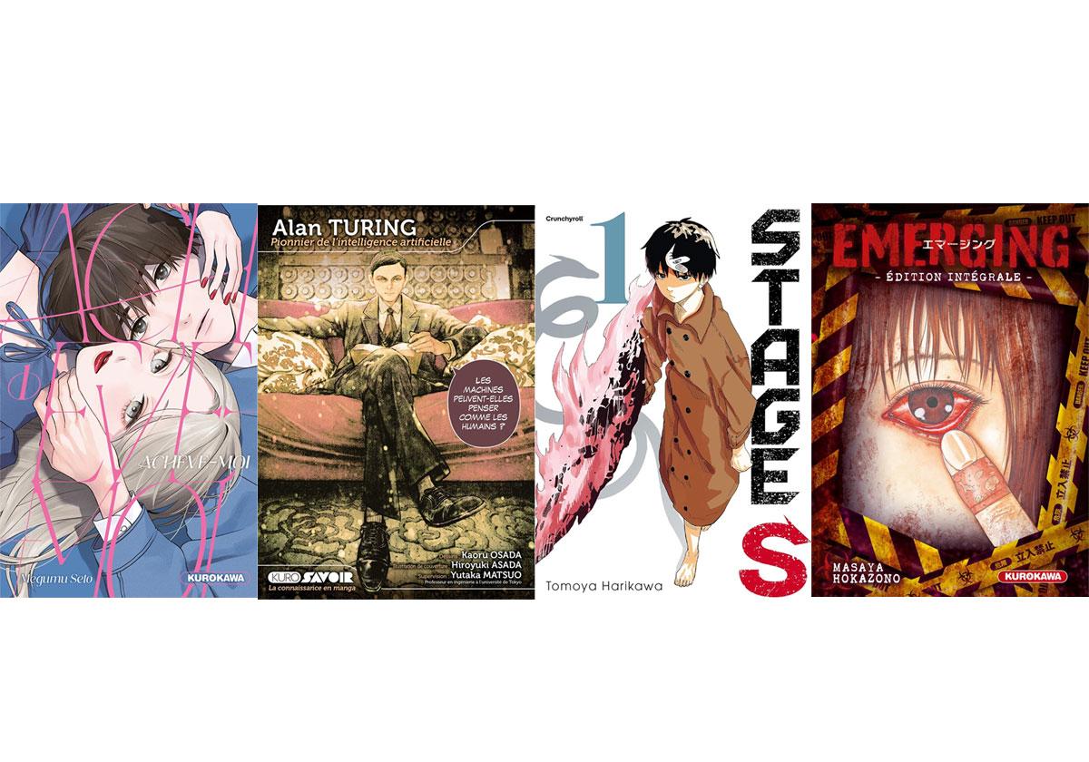 Une sélection de 4 mangas pour tous les goûts à lire sous la couette Une sélection de 4 mangas pour tous les goûts à lire sous la couette