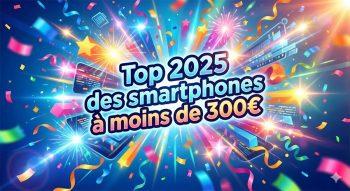 Le top 2025 des meilleurs smartphones à moins de 300€