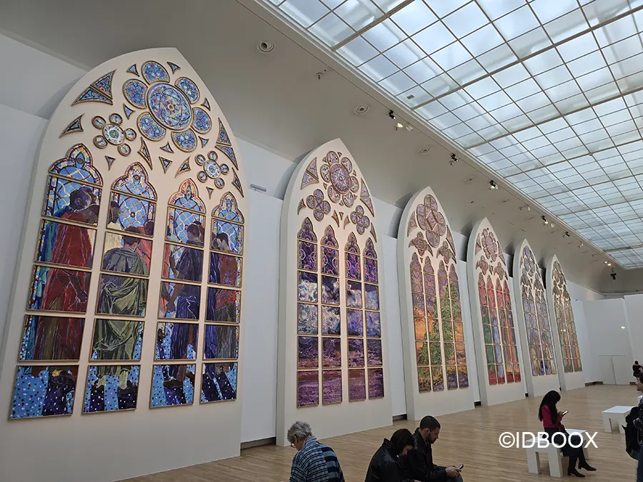 Vitraux Notre dame de paris Expo