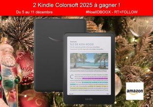Jeu-concours Noël : 2 Kindle Colorsoft 2025 à gagner !