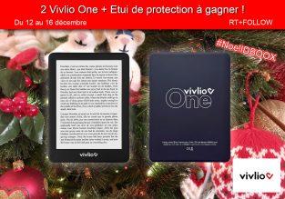 Jeu-Concours Noël – 2 liseuses Vivlio One avec étui à gagner !