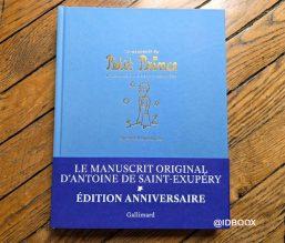 Le manuscrit de Le Petit Prince ed anniversaire
