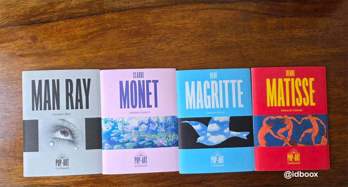 Livres pop art gallimard.