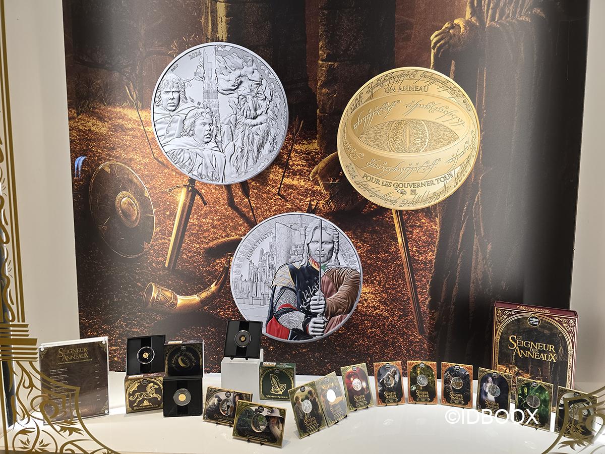 La Monnaie de Paris sort une collection de pièces sur Le Seigneur des anneaux