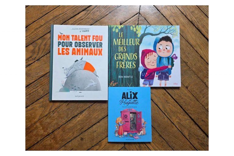Sélection de trois livres pour les enfants à lire toute l'année