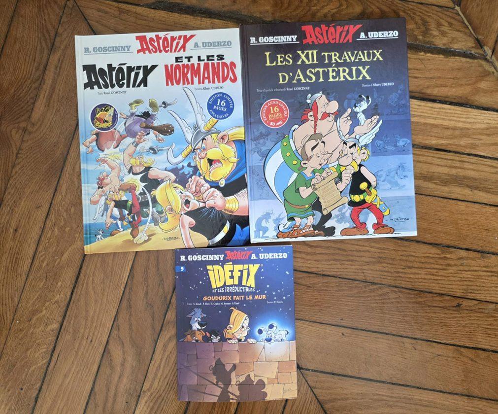3 nouveaux Asterix