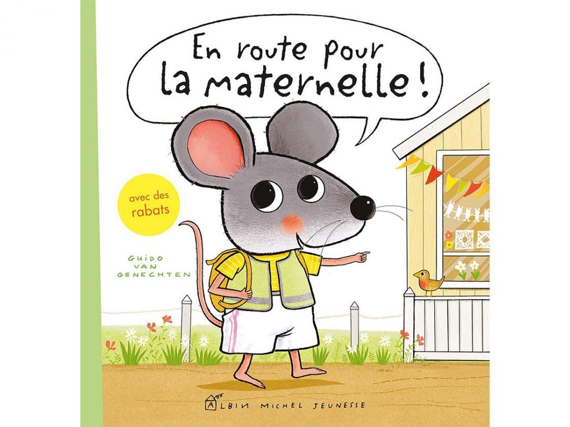 en route pour la maternelle livre enfant