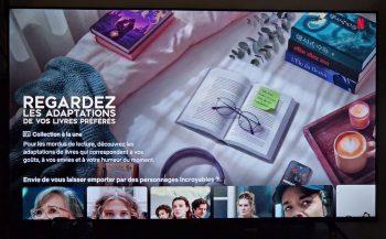 Netflix ouvre une section dédiée aux livres