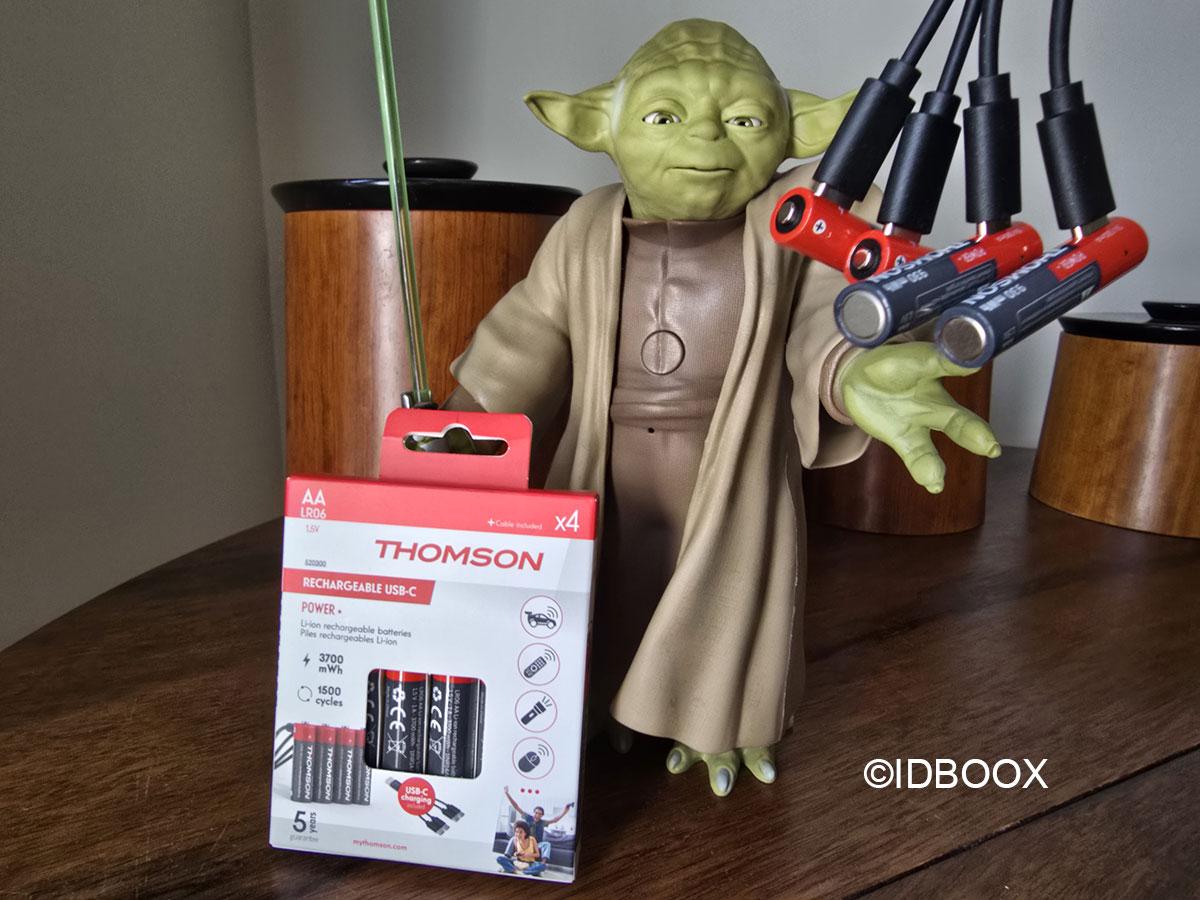 Thomson sort des piles AAA et AA qui se rechargent en USB-C Thomson sort des piles AAA et AA qui se rechargent en USB-C