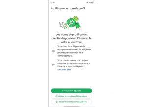 Whatsapp comment avoir un nom de profil.