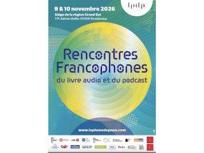 Rencontres francophones du livre audio 2026